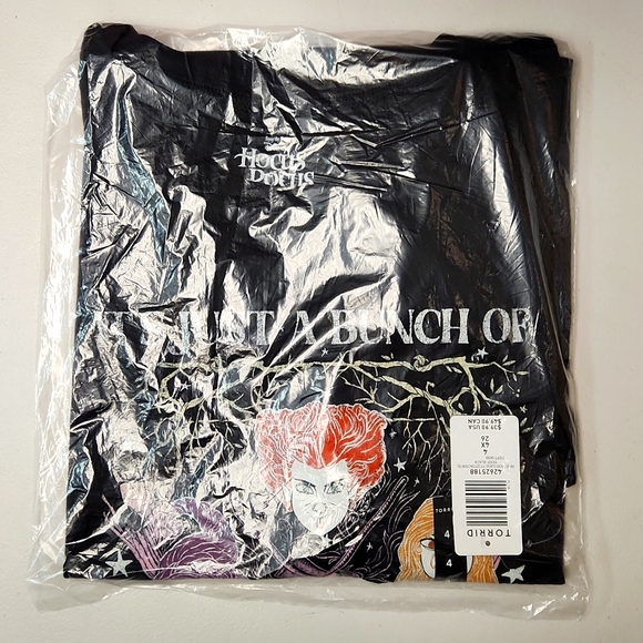 ❤️NWT VINTAGE TORRID TEE - DISNEY HOCUS POCUS - SANDERSON SISTERS HALLOWEEN - Picture 8 of 13